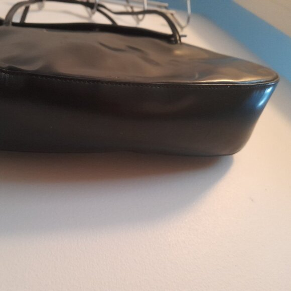 Authentic Prada Spazzolato Leather Flap Shoulder Purse. - Picture 9 of 17